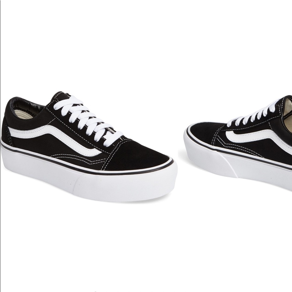 Vans Old Skool Platform Sneaker. Brand New